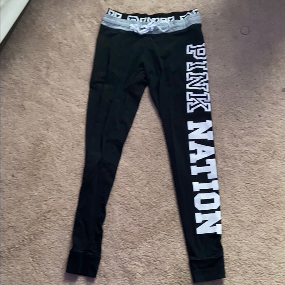 black PINK yoga/leggings